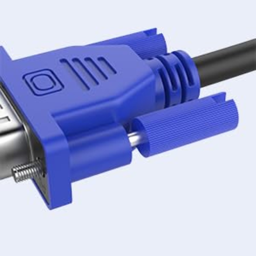 Vga Cable - Color: Black And Blue