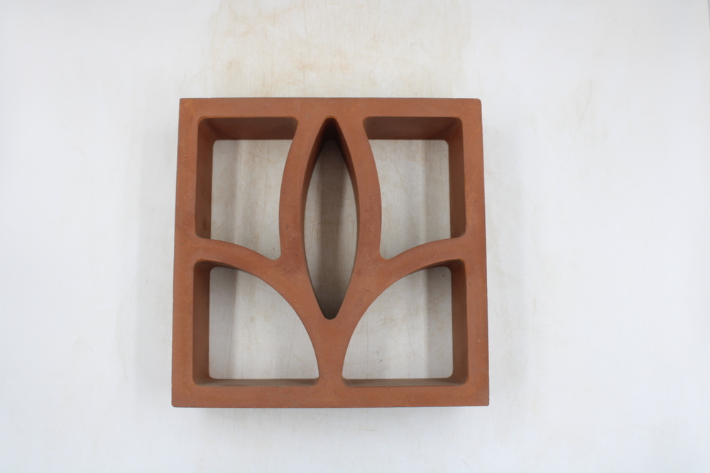 clay terracotta lily jali