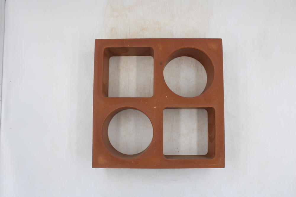 terracotta qubic jali