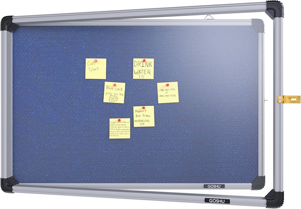 Notice Board With Acrylic Shutter