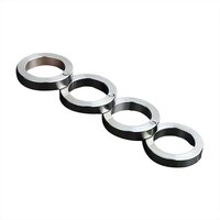 Portable 4 Finger Ring Unique Rotating Folding Rings
