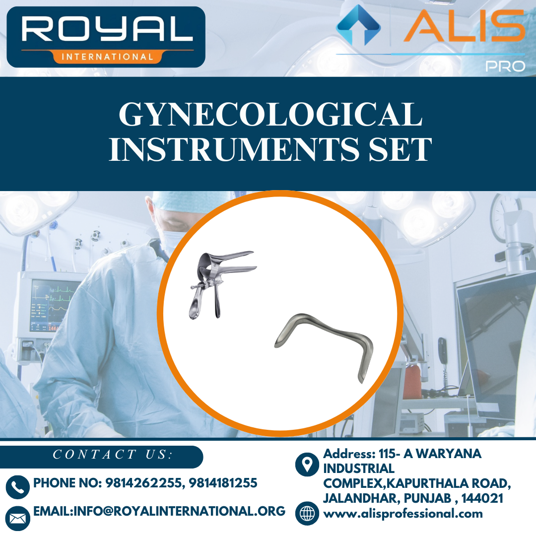 Gynecological Instruments Set