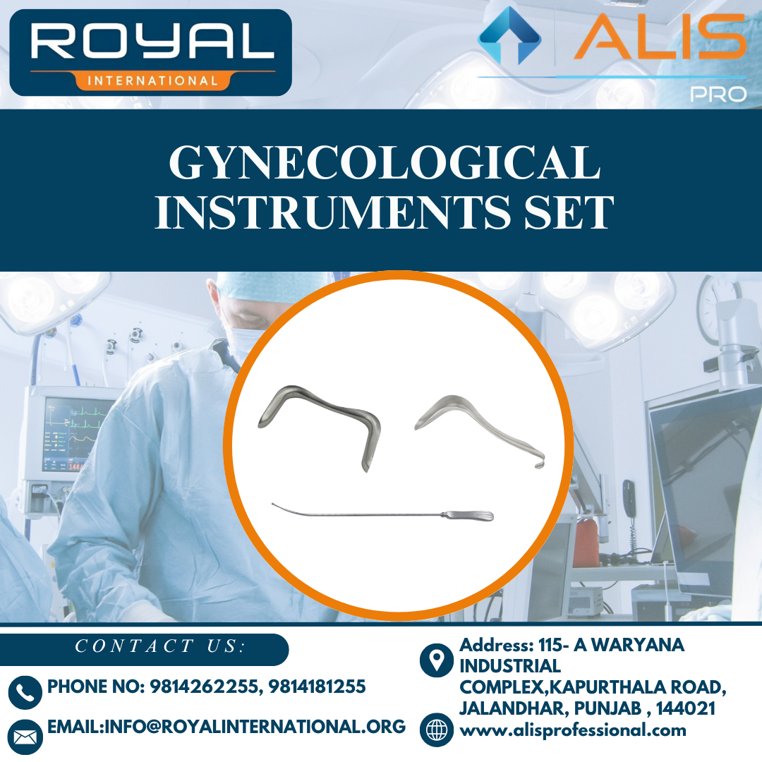 Gynecological Instruments Set