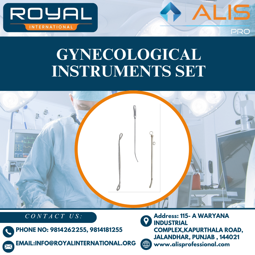 Gynecological Instruments Set