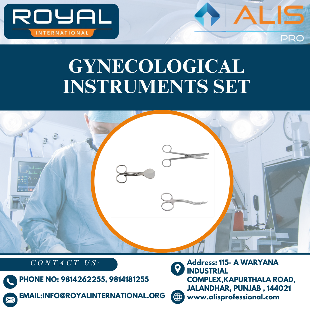 Gynecological Instruments Set