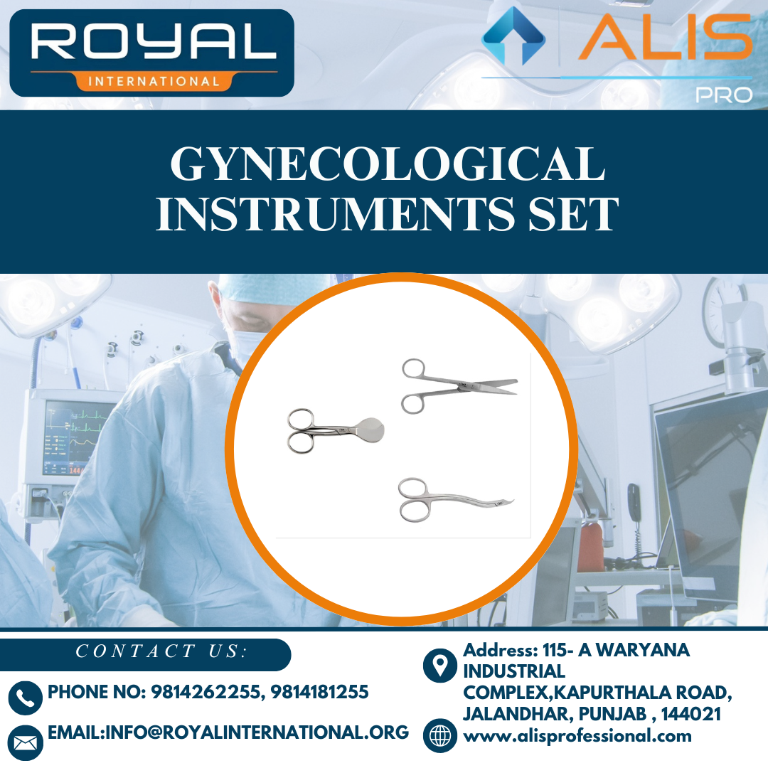 Light Weigh Gynecological Instruments Set