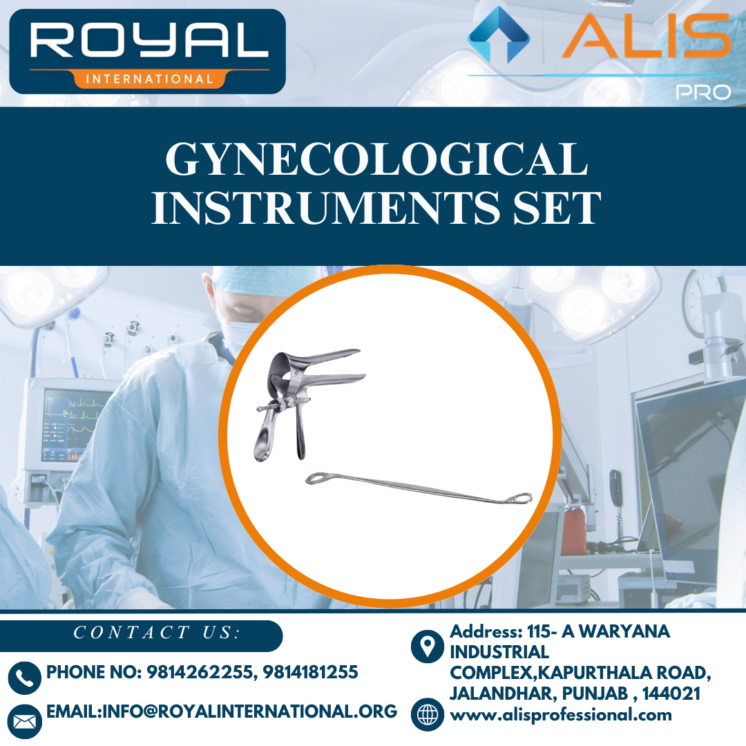 Gynecological Instruments Set