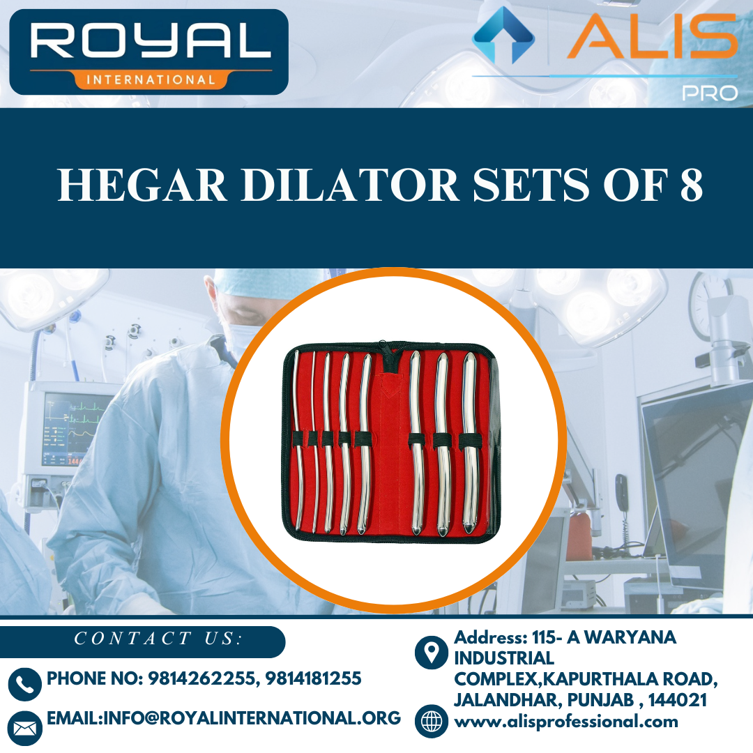 Hegar Dilator Sets Of 8