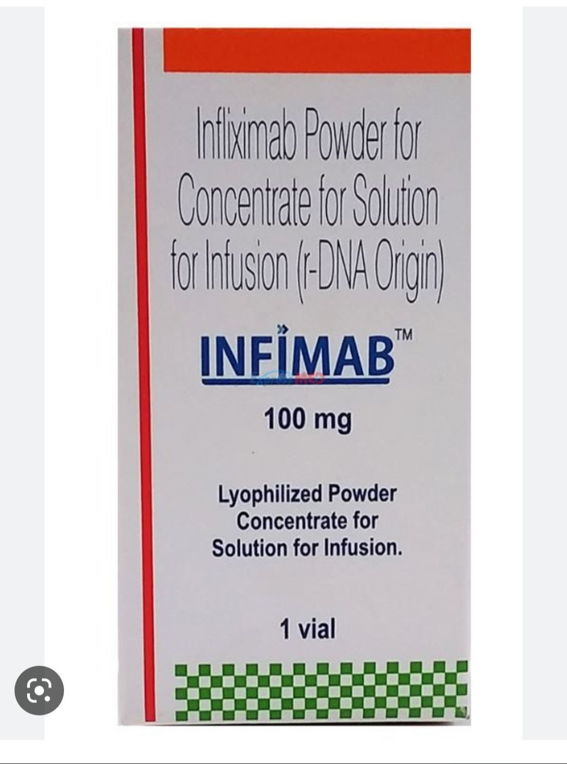 Remicade Infliximab Injection 100 Mg