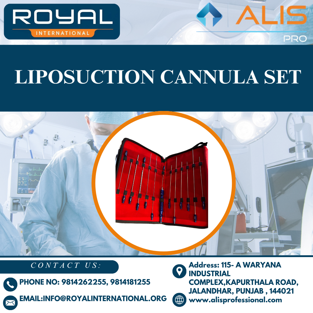 Liposuction Cannula set