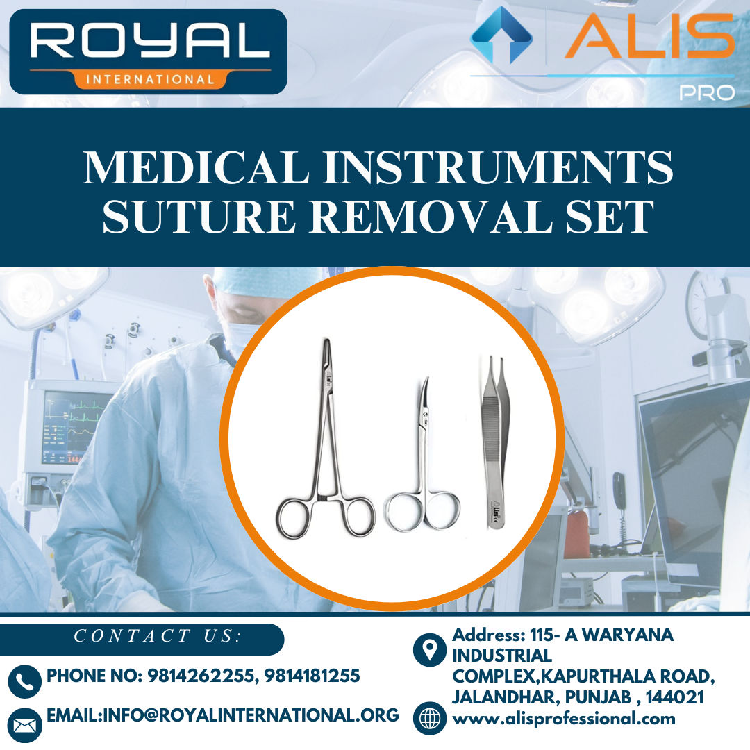 Medical Instruments suture removal set