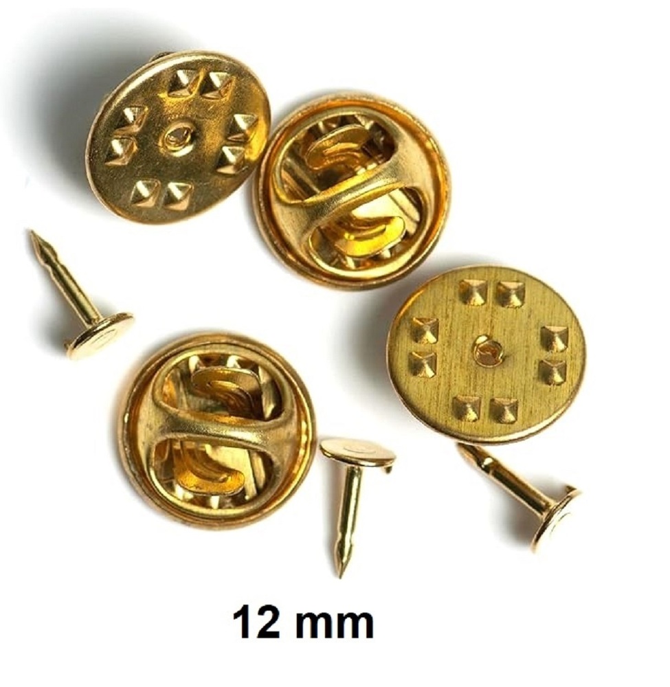 12mm Butterfly Golden Badges