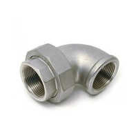 Stainless Steel Union Elbow - Hardness: Hard