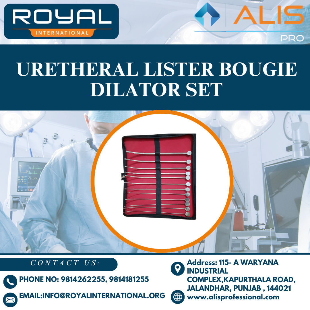 Uretheral Lister Bougie Dilator Set