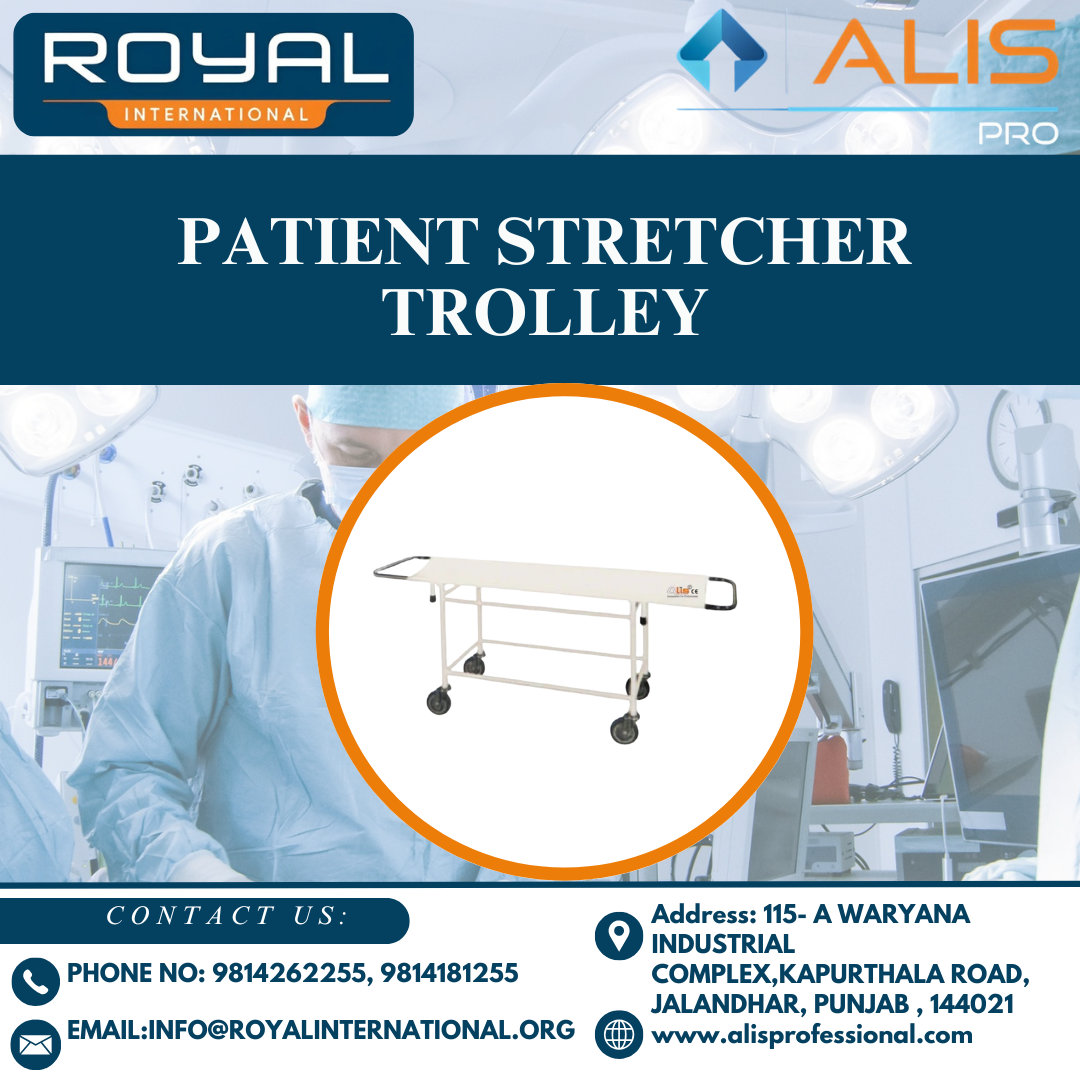 Patient Stretcher Trolley