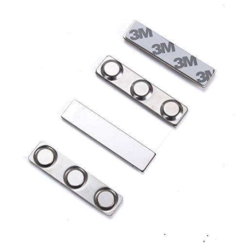 Steel Badge Three Magnet
