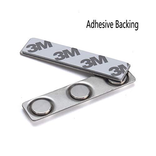 Steel Badge Three Magnet