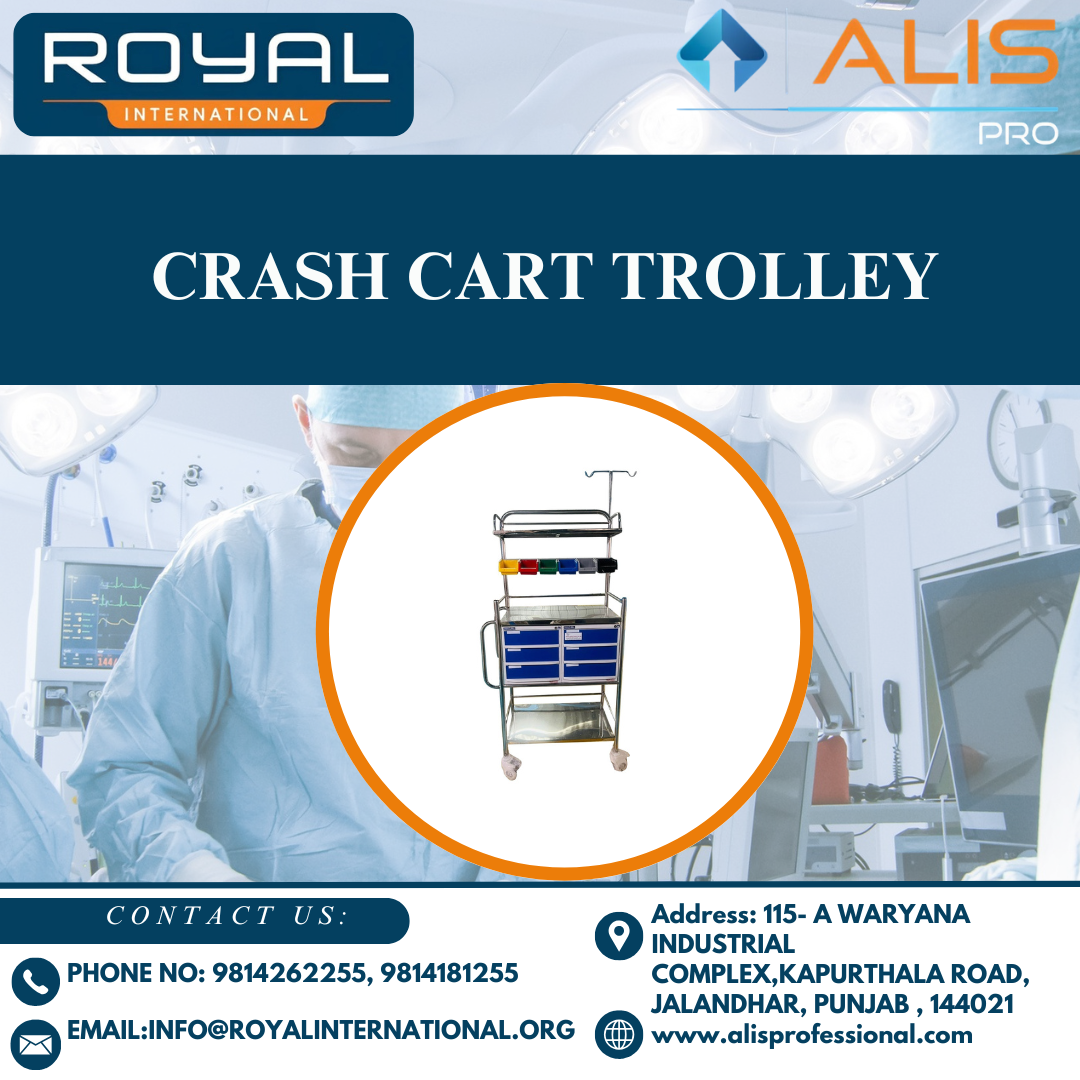 Crash Cart Trolley