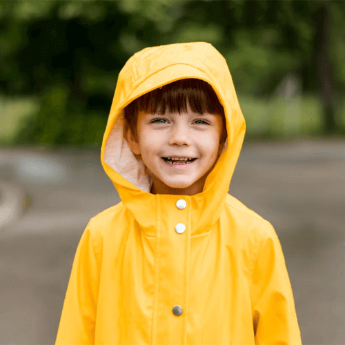 Boys Raincoat - Color: Different Available