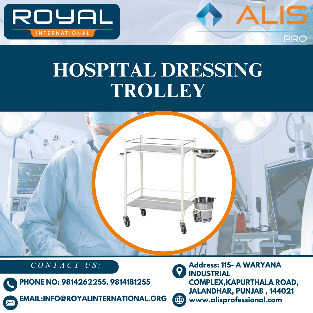 Hospital Dressing Trolley