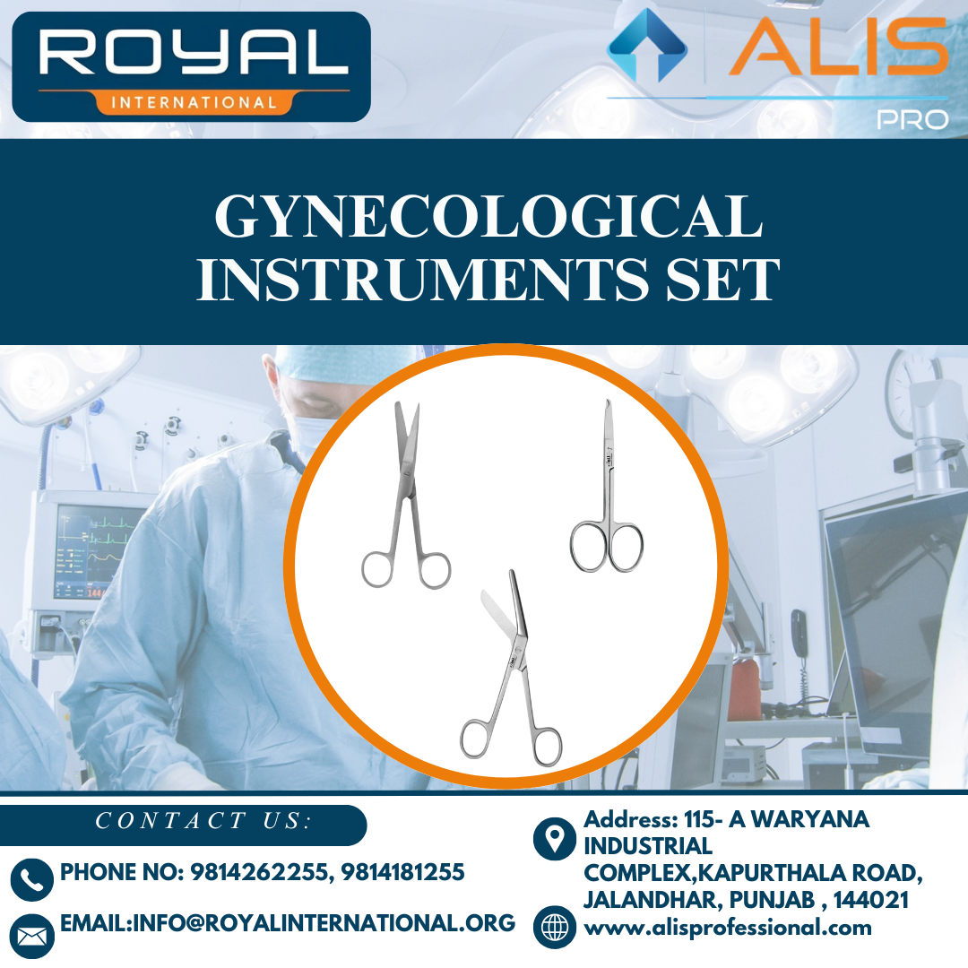 Gynecological Instruments Set