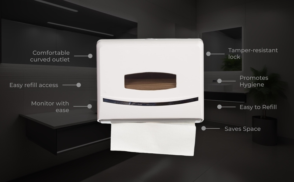 Plastic Tissue Paper Dispenser Small