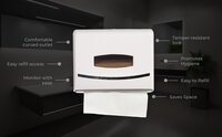 Plastic Tissue Paper Dispenser Small