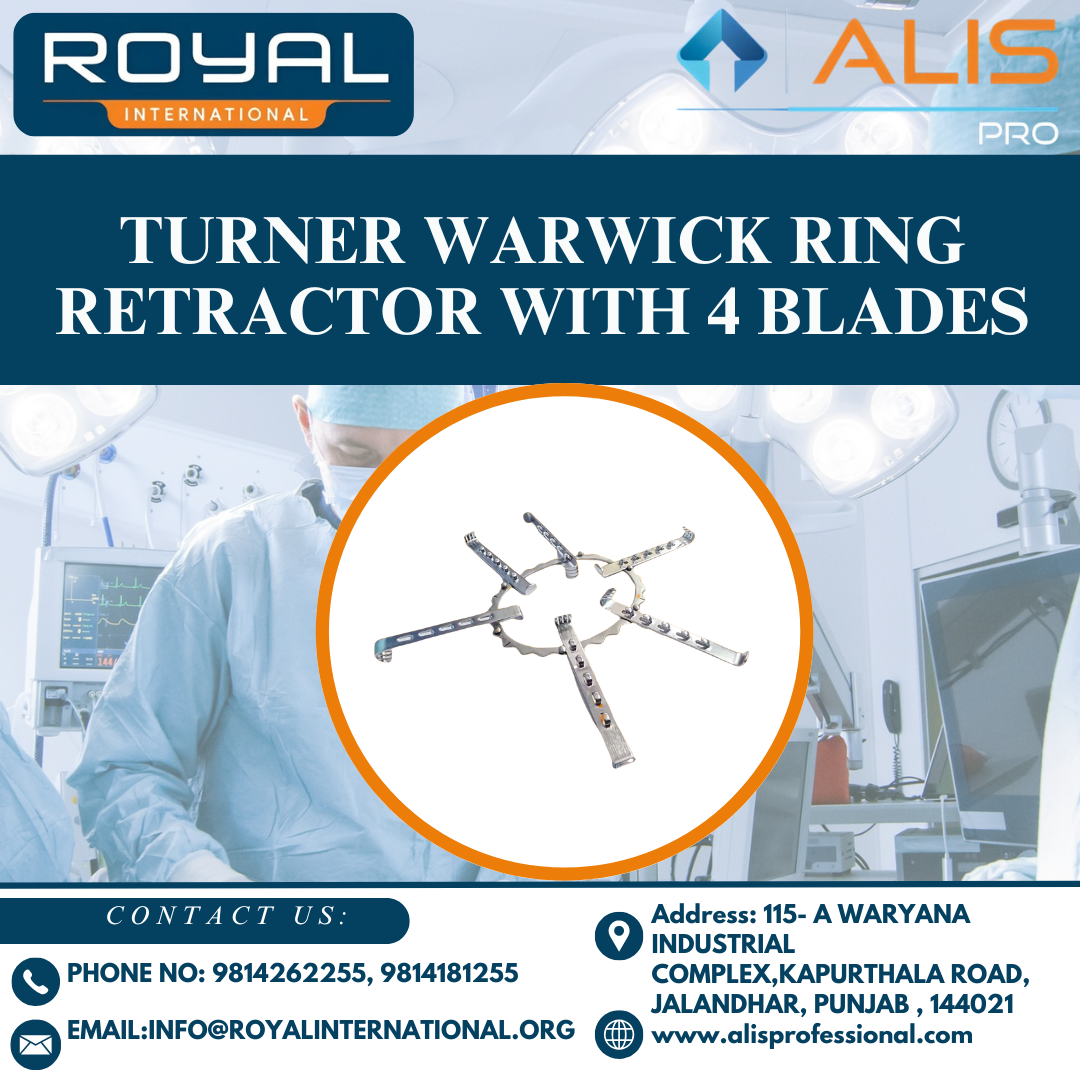 Turner Warwick Ring Retractor With 4 Blades