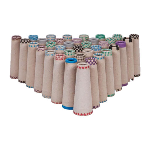 Bobbins Kraft Paper Cone - Color: Brown