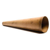 Waxed Paper Cones - Paper, 170-900 mm Length Range, Classic Brown Color | Recyclable, Eco-Friendly Alternative to Plastic and Styrofoam