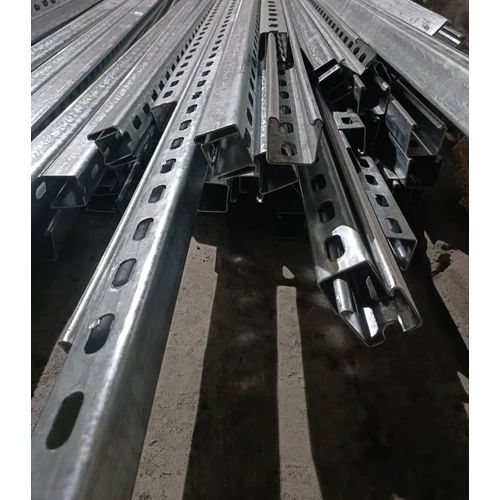 Mild Steel Slotted Strut Channel.