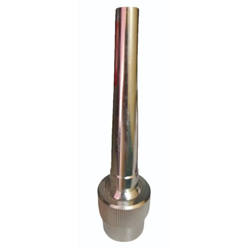 6 Inch Stainless Steel Fountain Nozzle - Color: Silver