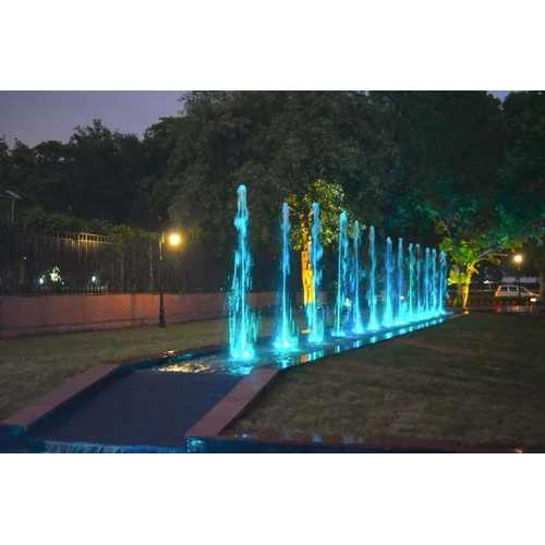 Vertical Jet Fountain - Color: Multicolor