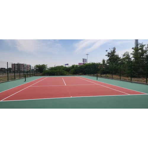 Multi Sports Arena V Bend Fence - 4mm Wire Diameter, 2.50m Length per Panel, Up to 16ft Height, Colors: Green, Grey, Black, Yellow, Red, Ivory, Blue | Ideal for Tennis Courts and Multi Sports Arenas