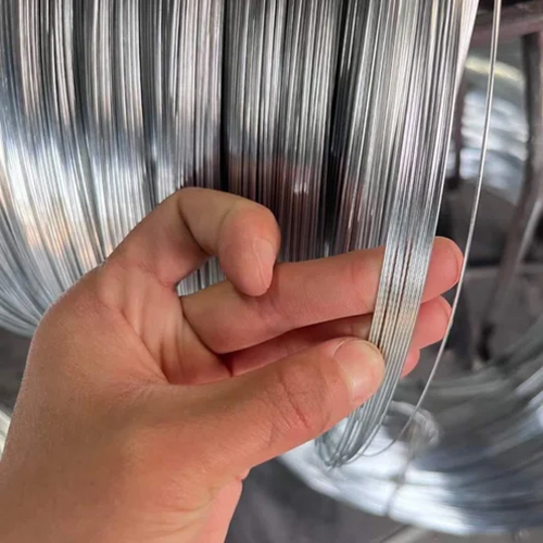 8 Gauge Galvanized Iron Earthing Wire - Color: Silver