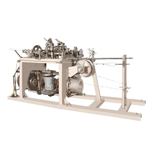 Barbed Wire Making Machine - Color: White