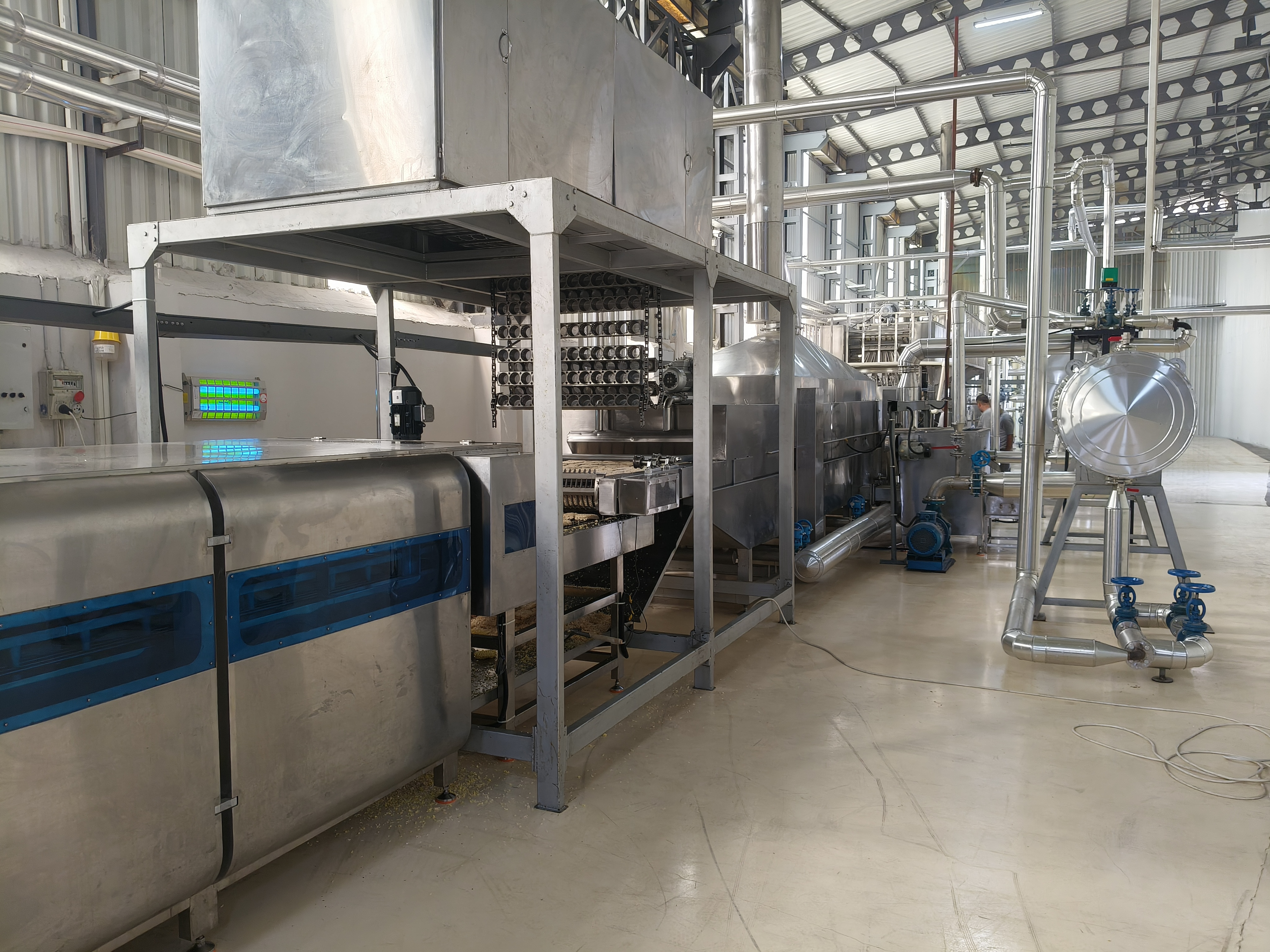 Commercial Electric Fried Instant Noodle Making Machine Noodle Maker - Dimension (L*W*H): 60  Meter (M)