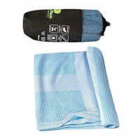 Grassfabric Blue Bamboo Towels