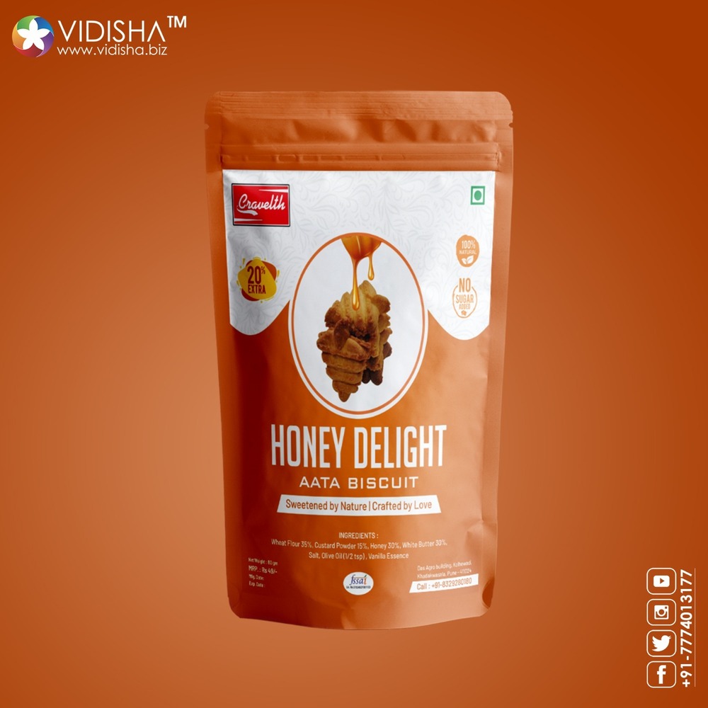 Biscuit Couokies Packaging Label Design &Printing