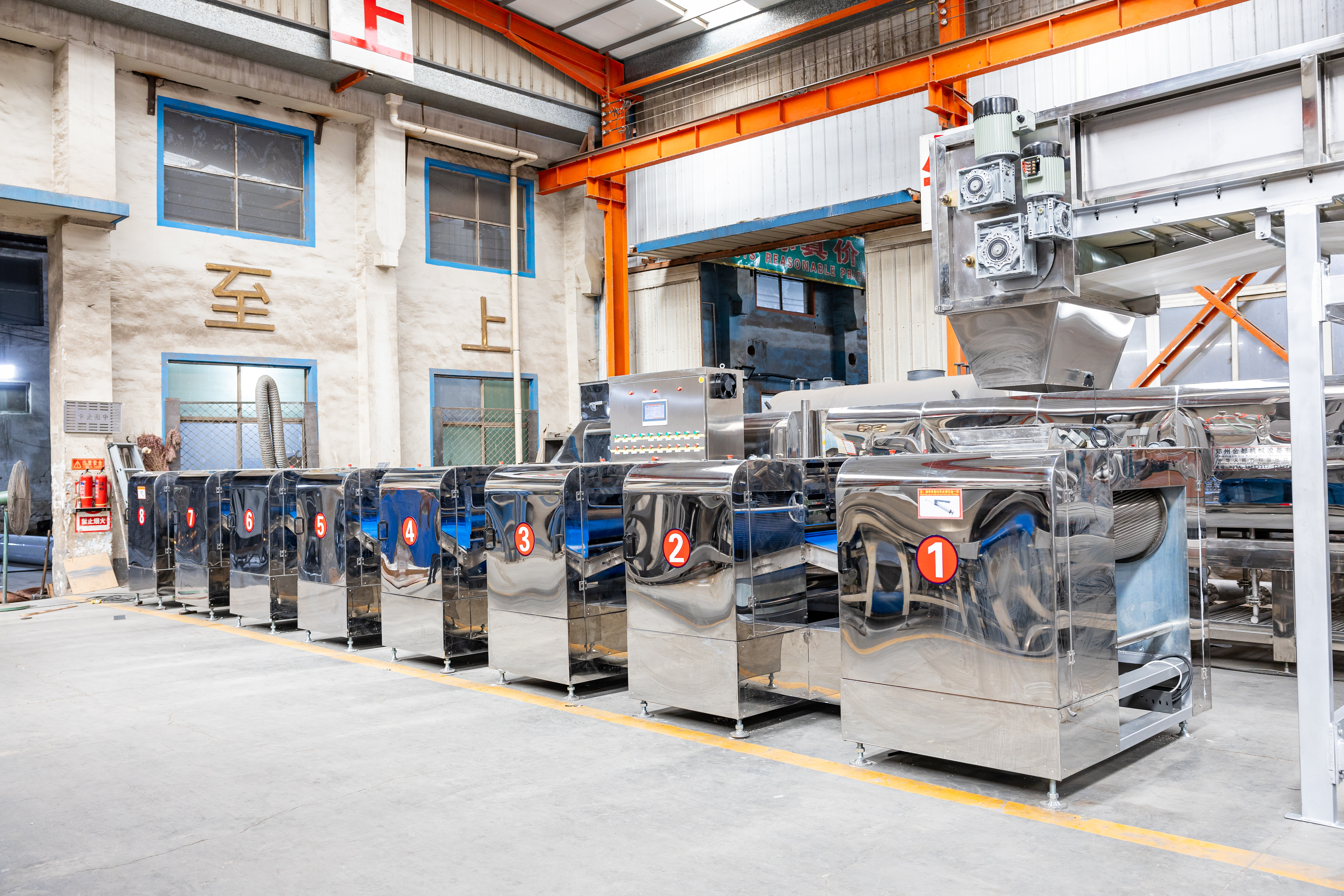 Non-fried Instant Noodle Production Line - Stainless Steel, 60 Meter Dimensions, 60000 Watt Power | Automatic, Plc Control, Eco-friendly Design, High Efficiency, Compact Structure