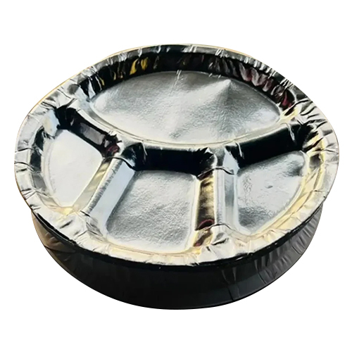 सिल्वर काप्पा पेपर थाली