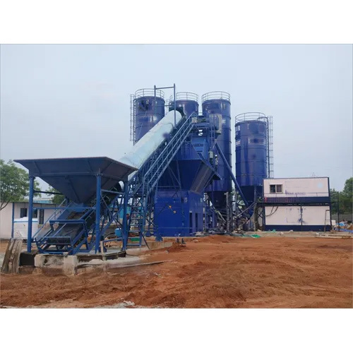 Industrial Rmc Plant - Color: Blue