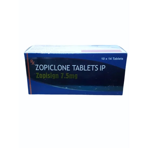 Zopiclone 7 5Mg Tablets - Drug Type: General Medicines