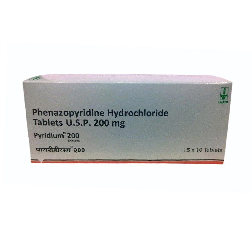 200mg फेनेज़ोपीरीडाइन हाइड्रोक्लोराइड टैबलेट्स