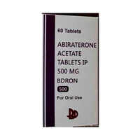 Abiraterone Acetate Tablets - 500mg Round Pills | 60 Tablets Per Box, Prescription Only, Store In Dry & Cool Place