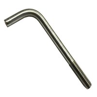 Foundation Bolt - High-Quality Steel, L-Shape Design, Galvanized Finish, Customizable Colors | Durable for Industrial Applications