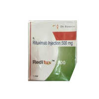 Reditux 100 Mg Injection - Rituximab 100 Mg Liquid Vial | For Non-hodgkins Lymphoma, Chronic Lymphocytic Leukemia & Rheumatoid Arthritis, 12-24 Month Shelf Life, Store Cold & Dry
