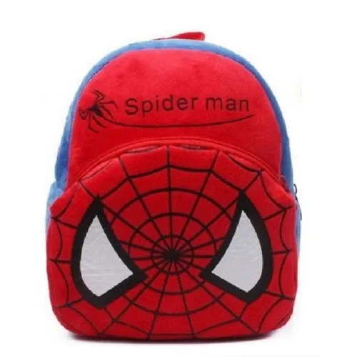 Soft Spider Man School Bag