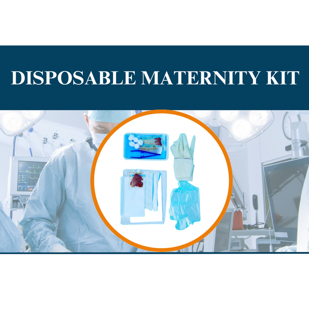 Disposable Maternity Kit - Stainless Steel, Sterilized Design | Convenient & Safe Solution for Expectant Mothers and Healthcare Providers