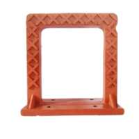 Pvc Rungs Footsteps - Pvc, 170x165x170 Mm (lxwxh), Bright Orange Color | Ideal For Industrial Use, Slip-resistant Design For Enhanced Grip